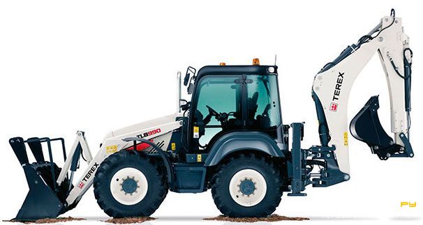 Экскаваторы-погрузчики Terex TLB990