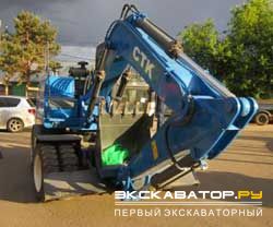 Колесные экскаваторы CTK EXL85J