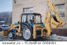 Экскаваторы-погрузчики ИнтерДон ЭО-2101А-10