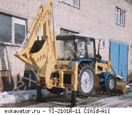 Экскаваторы-погрузчики ИнтерДон ЭО-2101А-11