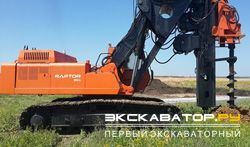Сваебои, сваебойные установки Raptor BS 16