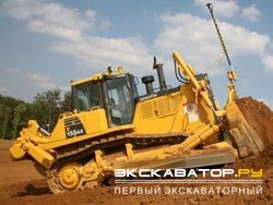 Бульдозеры Komatsu D155AX-6