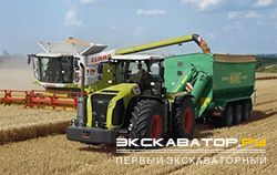 Тракторы CLAAS XERION 5000