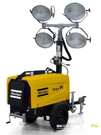 Осветительные мачты Atlas Copco HiLight V4