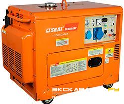 Дизельные генераторы и электростанции SKAT УГД-6000ЕК