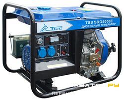 Дизельные генераторы и электростанции ТСС SDG 4000 E