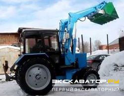 Фронтальные погрузчики колесные СибКомСельМаш ПФ-1М