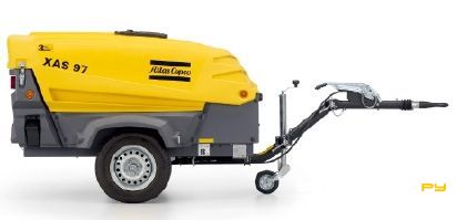 Дизельные компрессоры Atlas Copco XAS 97