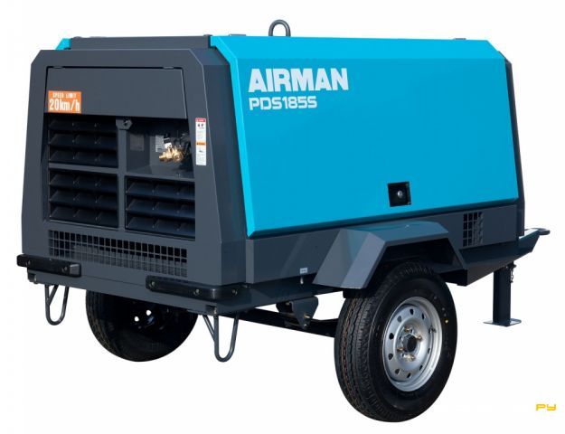 Дизельные компрессоры Airman PDS185S-W