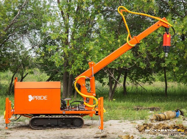 Установки для завинчивания свай Pride SV 60