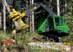 Валочно-пакетирующие машины John Deere 859M