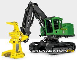 Валочно-пакетирующие машины John Deere 909M