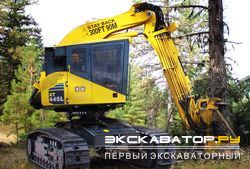 Валочно-пакетирующие машины Komatsu XT445L