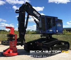 Валочно-пакетирующие машины TimberPro TL735C