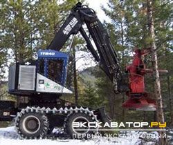 Валочно-пакетирующие машины TimberPro TB830C