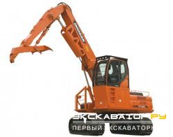 Лесопогрузчики, погрузчики леса Doosan DX225LL