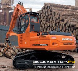 Лесопогрузчики, погрузчики леса Doosan DX300LL