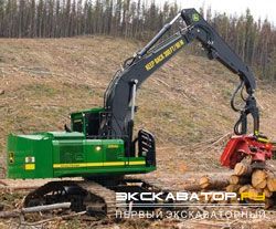 Лесопогрузчики, погрузчики леса John Deere 2154D