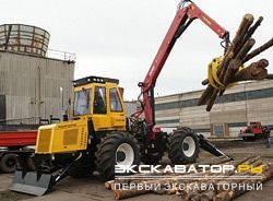 Лесопогрузчики, погрузчики леса Четра КЛ 410-450
