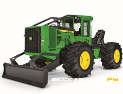 Трелевочные тракторы, скиддеры John Deere 640L