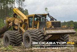 Трелевочные тракторы, скиддеры Tigercat 620E