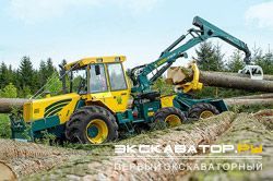 Трелевочные тракторы, скиддеры HSM 805 6WD