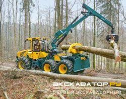 Трелевочные тракторы, скиддеры HSM 904 6WD