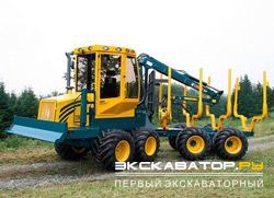 Форвардеры HSM 208F 8,5t