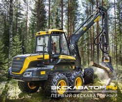 Харвестеры Ponsse Ergo 8w