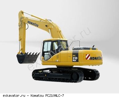 Гусеничные экскаваторы Komatsu PC210NLC-7