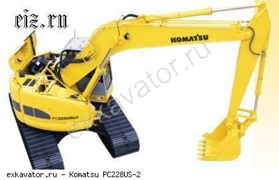 Гусеничные экскаваторы Komatsu PC228US-2