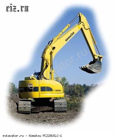 Гусеничные экскаваторы Komatsu PC228USLC-1