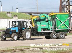 Рубительные машины для щепы ММЗ Беларус МР-25
