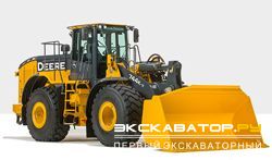 Фронтальные погрузчики колесные John Deere 744K-ll