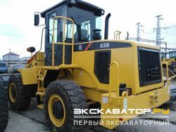 Фронтальные погрузчики колесные LiuGong CLG836