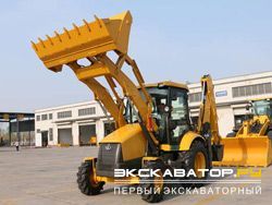 Экскаваторы-погрузчики SDLG B877