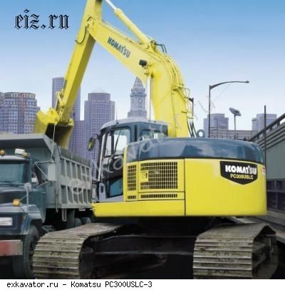 Гусеничные экскаваторы Komatsu PC300USLC-3