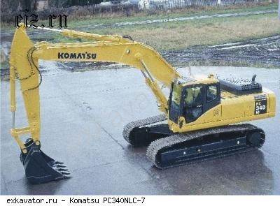 Гусеничные экскаваторы Komatsu PC340NLC-6