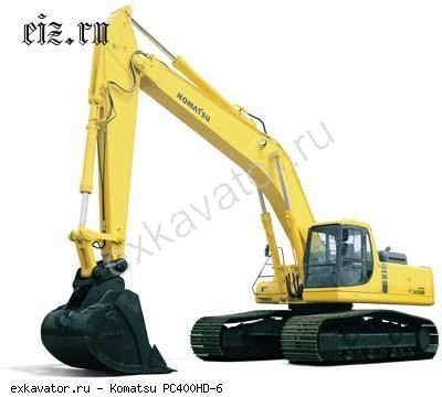 Гусеничные экскаваторы Komatsu PC400HD-6