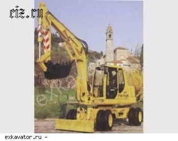 Колесные экскаваторы Komatsu PW110R