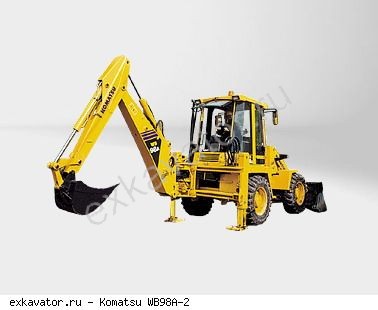 Экскаваторы-погрузчики Komatsu WB98A-2