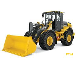 Фронтальные погрузчики колесные John Deere 524K-II