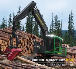 Лесопогрузчики, погрузчики леса John Deere 2154G