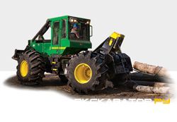 Трелевочные тракторы, скиддеры John Deere 540G-III