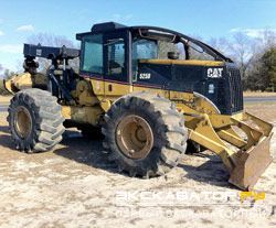 Трелевочные тракторы, скиддеры Caterpillar 525B
