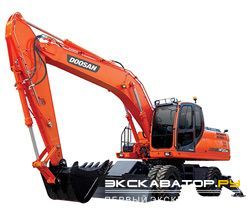 Колесные экскаваторы Doosan DX210WA