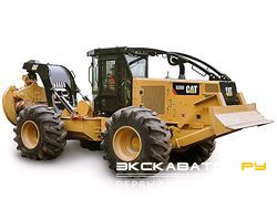 Трелевочные тракторы, скиддеры Caterpillar 525D