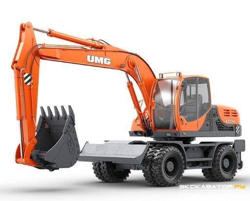 Колесные экскаваторы UMG E200W