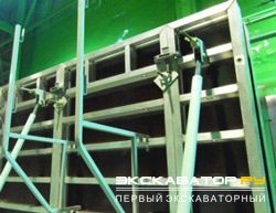 Опалубка Мекос крупнощитовая алюминиевая