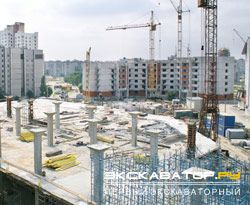 Опалубка МИК перекрытий на объемных стойках